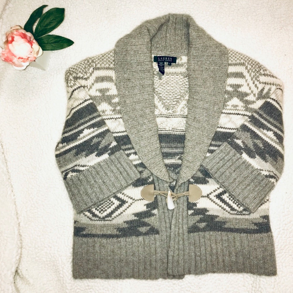 VINTAGE 90's Lauren Ralph Lauren Southwest Sweater